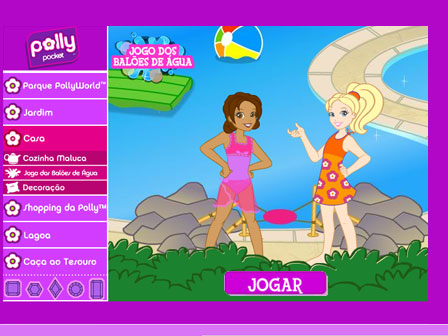 Jogos Online da Polly Pocket - Site